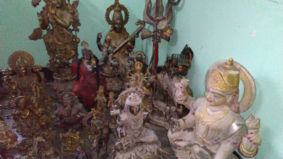 idols of Hindu's deities