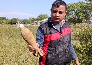 বাক্সাৰ নাগ্ৰীজুলিত ৰকেট লাঞ্চাৰ উদ্ধাৰকলৈ চাঞ্চল্য