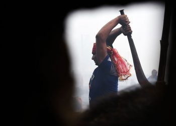ৰক্তৰ আৰাধনা; দেৱী পূজাৰ নামত এটা মন্দিৰত ৪৮ ঘণ্টাত বলি দিয়া হ’ল ৩০ হাজাৰ পশু