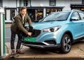 MG Motors unveils it's first all electric car MG ZS EV in India