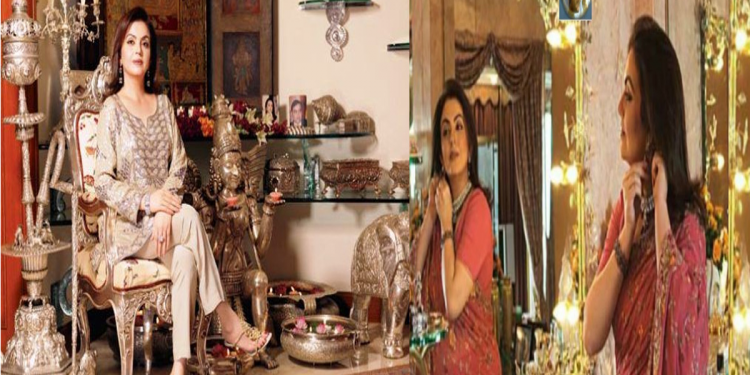 Why does Nita Ambani vacate her house every day