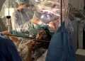 Patient plays violin while surgeons remove brain tumour in London's King's College Hospital