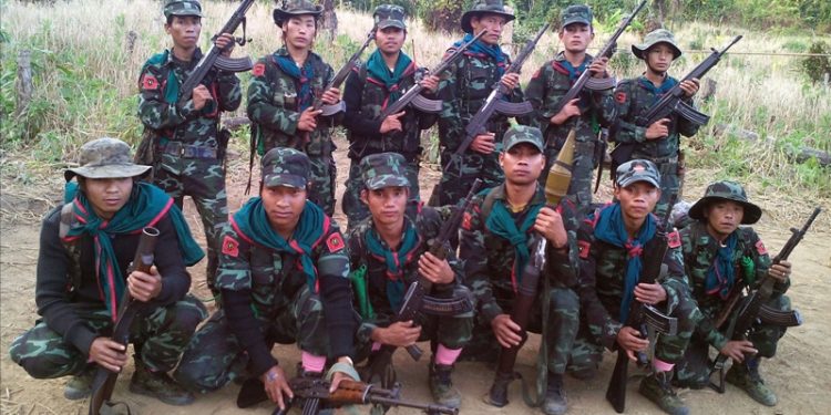 NSCN (K) কেডাৰ। অৰুণাচল প্ৰদেশৰ অজ্ঞাত স্থান। ফটে নৰ্খ-ইষ্ট নাও