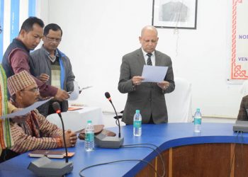 উত্তৰ কাছাৰ পাৰ্বত্য স্বায়ত্তশাসিত পৰিষদলৈ মনোনীত দুজন সদস্যৰ শপতগ্ৰহণ