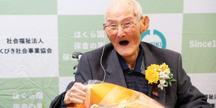 Oldest-Person World's oldest man 112-year-old Japanese reveals secret to a long life