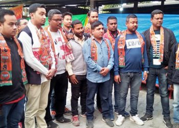 Students Join BJP at Biswanath