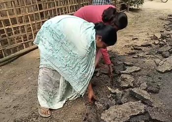 Sub-Standard Road construction Teok