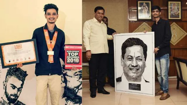 মেকানিকেল প’ট্ৰেইট সৃষ্টি কৰি ‘এছিয়া বুক অৱ ৰেকৰ্ডছ’ত অন্তৰ্ভুক্ত অসমৰ যুৱকৰ নাম