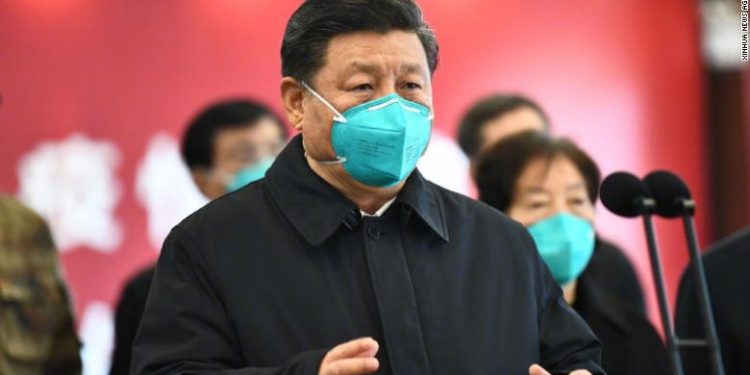 Chinese President Xi Jinping in Wuhan