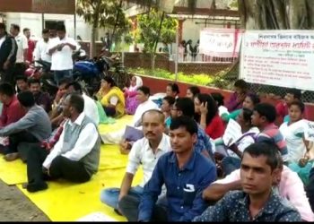 Protest at Sivasagar