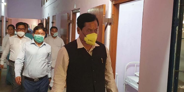 Assam CM Sonowal visits FAAMCH in Barpeta, takes stock of readiness to fight COVID-19