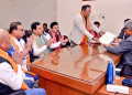 Rajya Sabha election: BPF's Biswajit Daimary files nomination in Guwahati