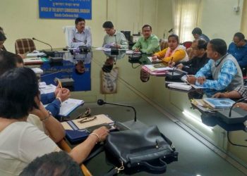 শিৱসাগৰত জিলা উপায়ুক্তৰ অধ্যক্ষতাত জিলা উন্নয়ন সমিতিৰ গুৰুত্বপূৰ্ণ বৈঠক