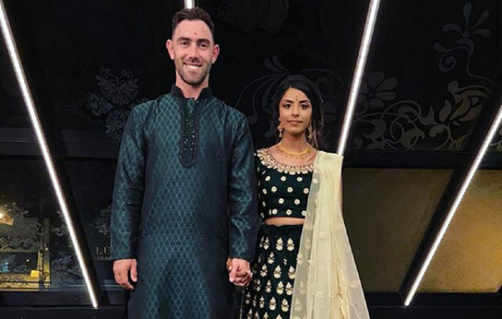 Glenn Maxwell goes all Indian in his engagement ceremony