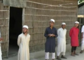 Nine persons from Mumbai searched from a hide out in Kharupetia of Darrang