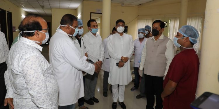 CM in Isolation Ward Maorgaon 2