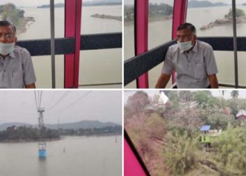 সাজু হৈ উঠিছে দেশৰ ভিতৰতে দীৰ্ঘতম গুৱাহাটী-উত্তৰ গুৱাহাটী সংযোগী ৰ’পৱে