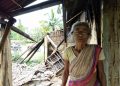 মাৰ্ঘেৰিটাত বনৰীয়া হাতীৰ তাণ্ডৱ; ভাঙি লণ্ডভণ্ড কৰিলে ঘৰ