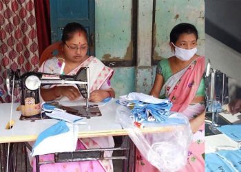 COVID19: 500 women making ‘Asomi’ masks in Lakhimpur