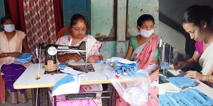 COVID19: 500 women making ‘Asomi’ masks in Lakhimpur