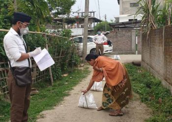 Lockdown: RSS distributes food items to 1,200 poor families in Dibrugarh