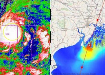 ২১ মে’ত উত্তৰ-পূবত প্ৰৱেশ কৰিব সামুদ্ৰিক ধুমুহা আমফানে