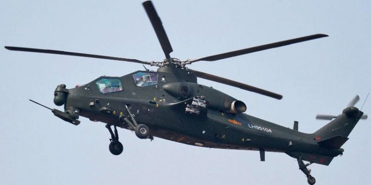 china-WZ-10-attack-helicopter