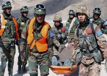 Indian-Chinese army joint exercise