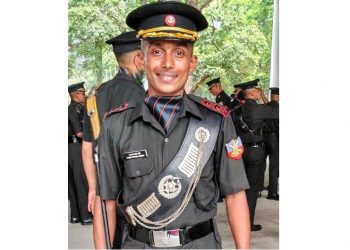 Bokakhat's Akash Shravan Ghosh commissioned as a Lieutenant of Indian Army