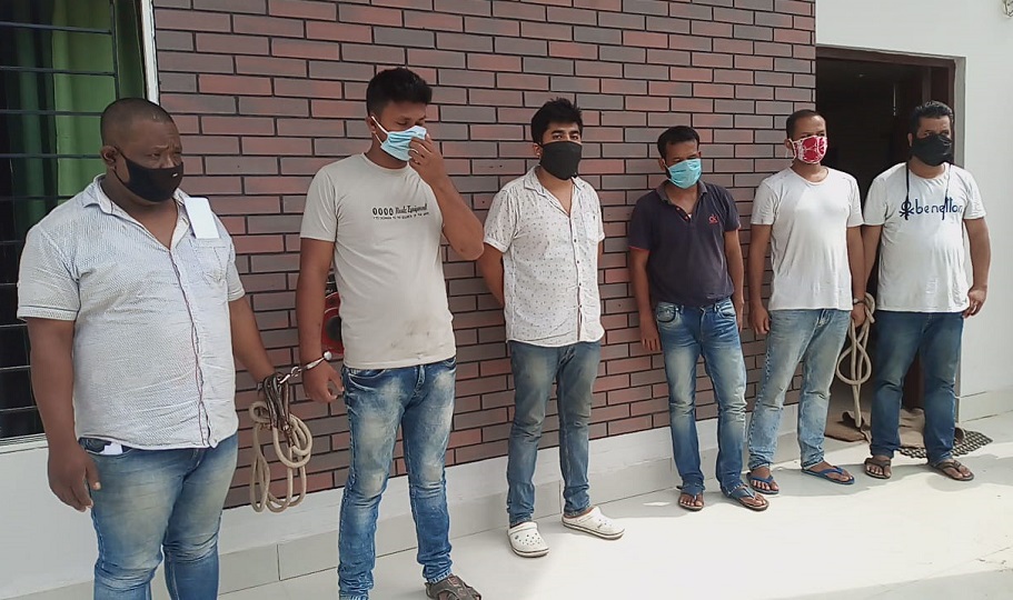 6 oil thieves arrested in Sivasagar
