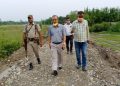 কালদিয়া নদীৰ ভঙা মথাউৰিৰ মেৰামতিৰ কাম পৰিদৰ্শন বাক্সা জিলা উপায়ুক্তৰ