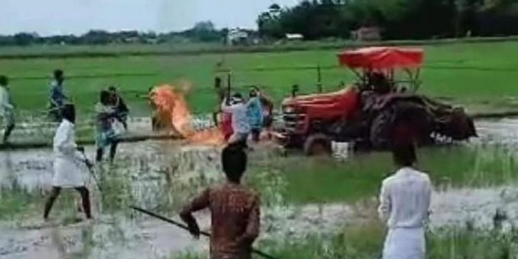 Assam: 50-year-old woman set on fire in Hojai
