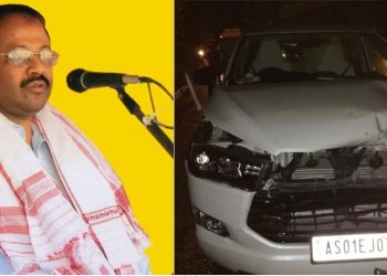 চিপাঝাৰৰ বিজেপি বিধায়ক বিনন্দ শইকীয়া বাহনসহ দুৰ্ঘটনাগ্ৰস্ত