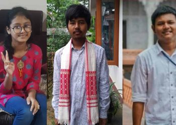 শীৰ্ষ দহটা স্থানত শিৱসাগৰৰ তিনিজন; অভিনন্দন হিমাশ্ৰী, অন্তৰীষ, অভিনৱ