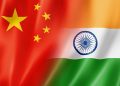 China and India flag