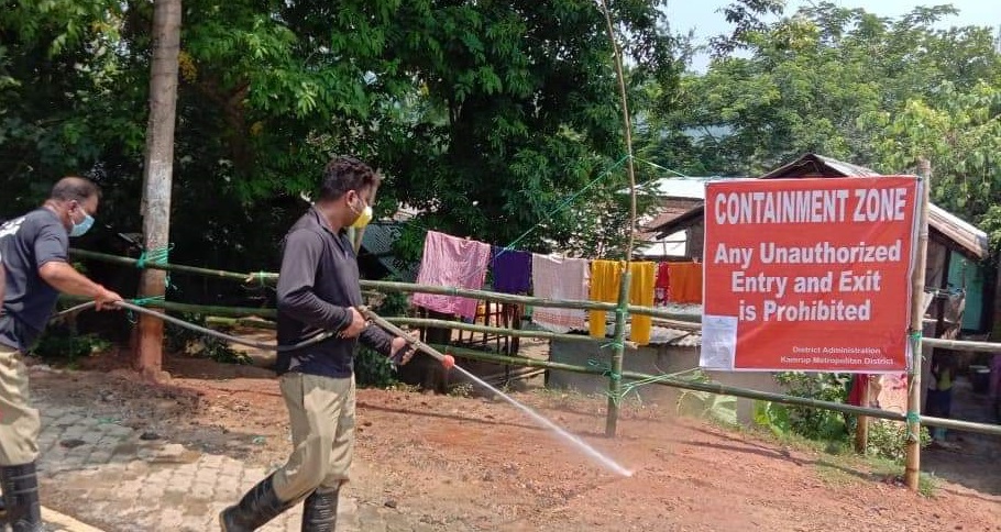 COVID-19: Five new containment zone declared in Guwahati