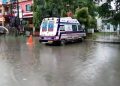 উন্নয়ণৰ ঢাক ঢোল বজোৱা বিজেপি চৰকাৰৰ ফোপোলা স্বৰূপ; এজাক বৰষুণতেই জলমগ্ন শিৱসাগৰ চহৰ