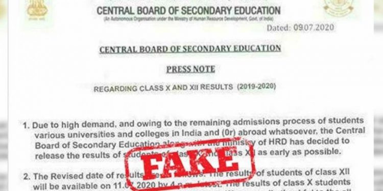 CBSE yet to announce dates for Class 10, 12 results