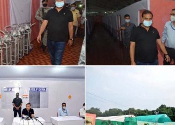 Assam health minister Himanta Biswa Sarma inaugurates 900-bed COVID19 hospital in Guwahati