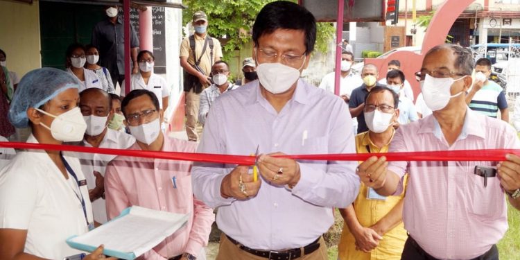 Rapid Antigen Test, Swab collection centre launched in Sivasagar