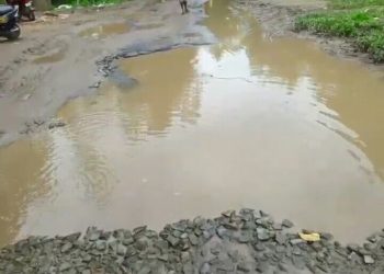 জৰাজীৰ্ণ গড়কপ্তানি পথ মেৰামতি কৰিলে টীয়ক কলিয়াপানীৰ ৰাইজে