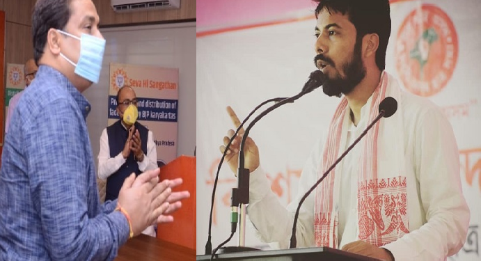 জয়ন্ত মল্ল বৰুৱা আৰু উৎপল শৰ্মা