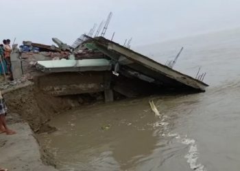 Massive erosion by Brahmaputra in Samaguri's Bhurbandha
