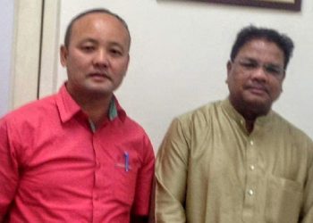 Dadu Taye appointed Golaghat district president of Youth Trade Union Congress