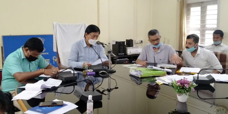 Meeting on disaster management held at Sivasagar DC office