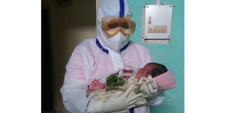 COVID19 positive mother gives birth in Sivasagar Civil Hospital