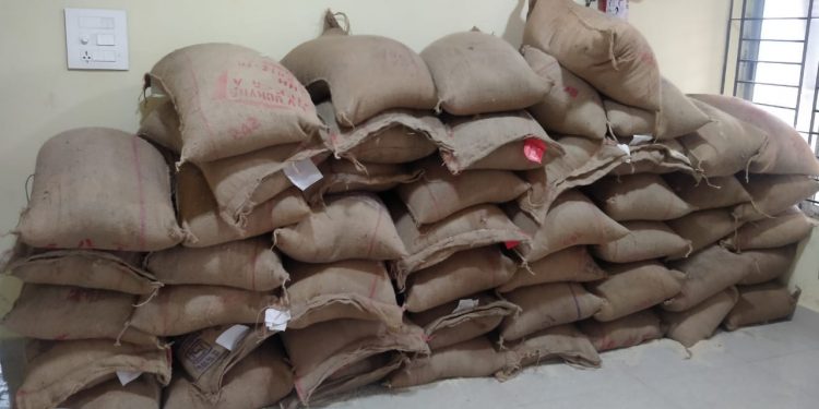 Huge Amount of Stolen Rice under NFS Recovered at Tamulpur