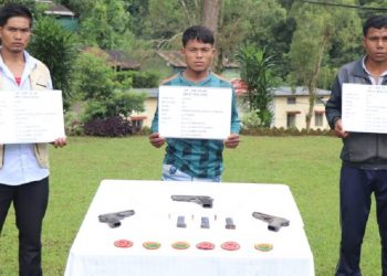 Three ULFA (I) cadres held in Arunachal Pradesh’s Khunsa