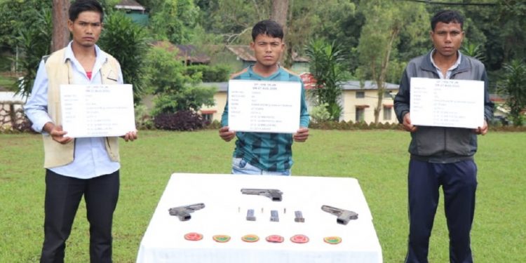 Three ULFA (I) cadres held in Arunachal Pradesh’s Khunsa