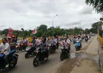 AASU takes out motorcycle rally against CAA in Margherita